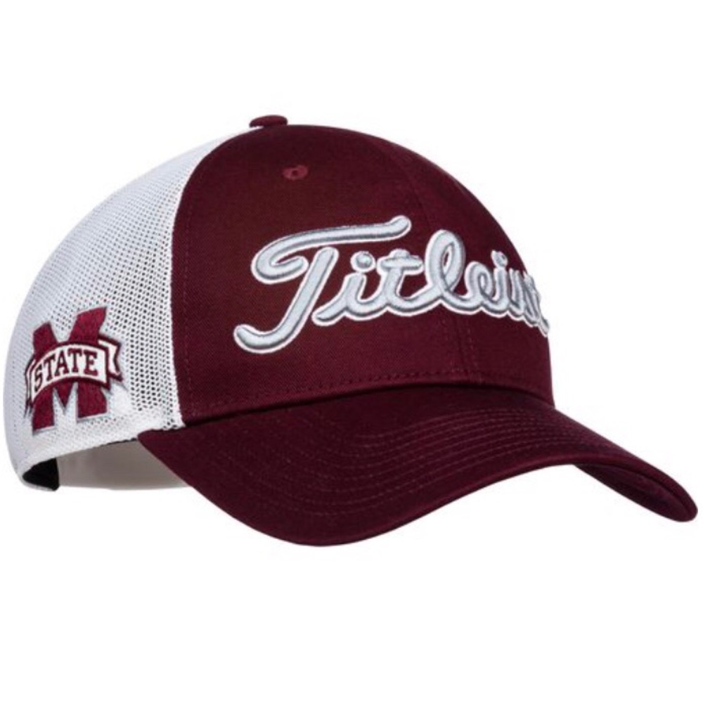 TITLEIST Mississippi State Twill Mesh Cap